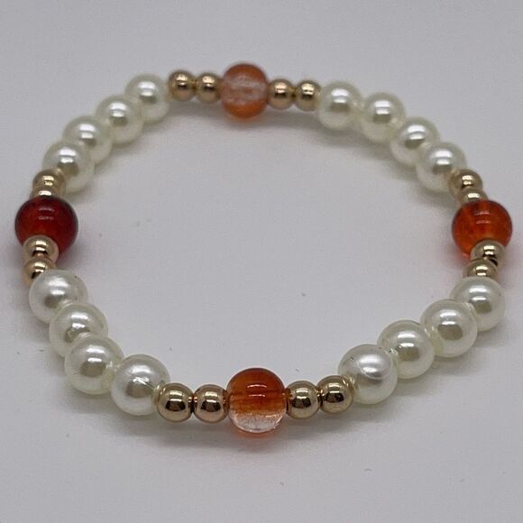 NWT Wool + Pepper Co. Fall 2021 Glass Bracelet - Picture 2 of 6